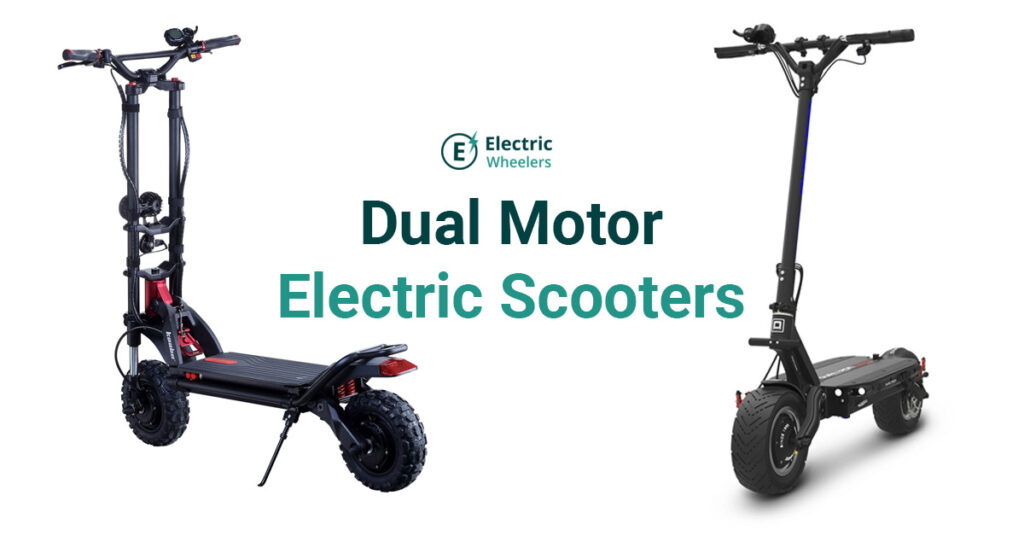 Cover photo for dual motor electric scooters