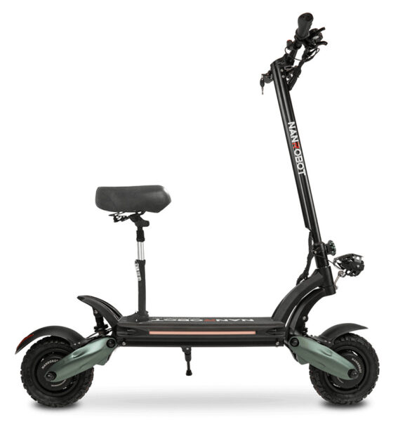 off road electric scooter with a seat
