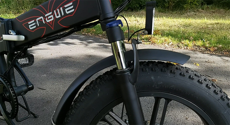 engwe electric bike suspension