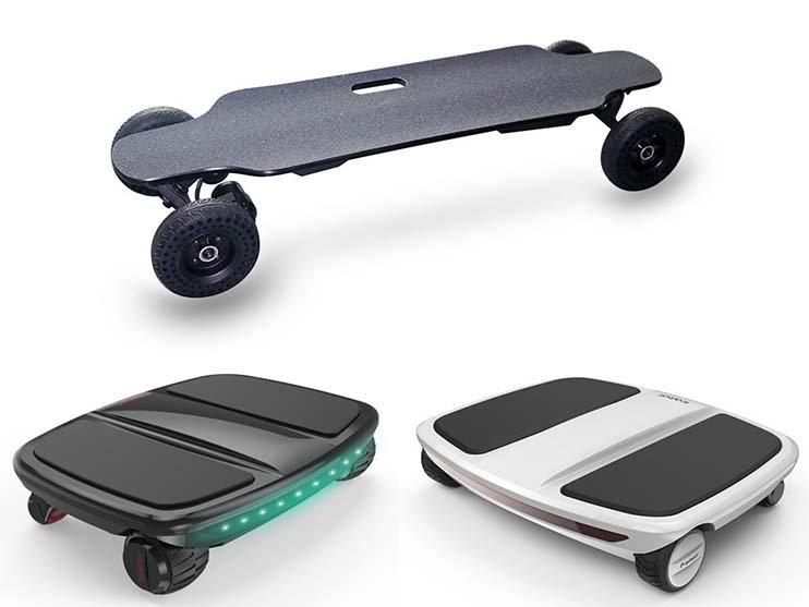 4-wheel hoverboards