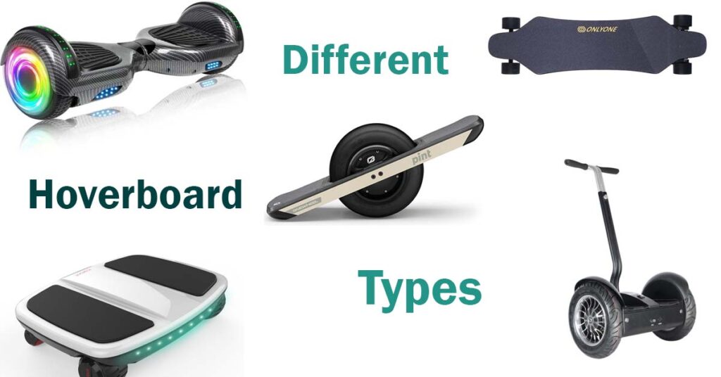 different hoverboards