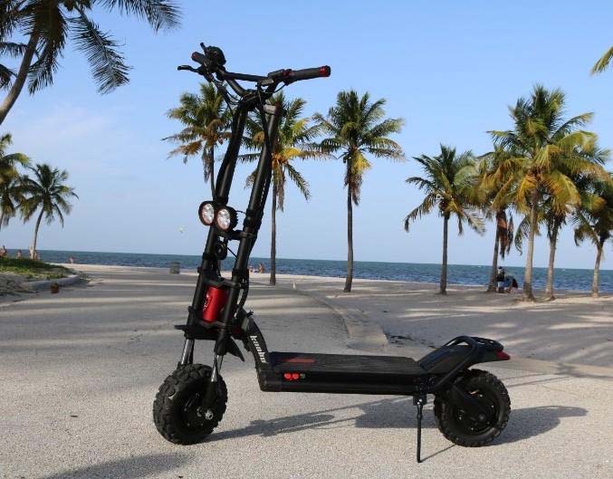 A big wheel off road electric scooter - Kaabo Wolf Warrior 11