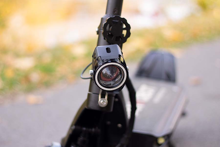 The front light of Nanrobot D6 electric scooter