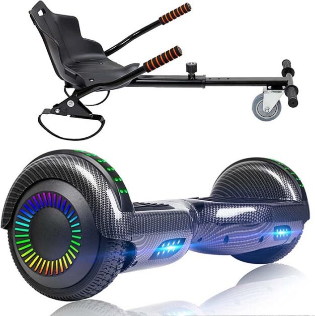 2 in 1 hoverboard plus seat attachment