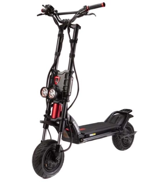 An expensive off-road electric scooter Wolf King GT Pro