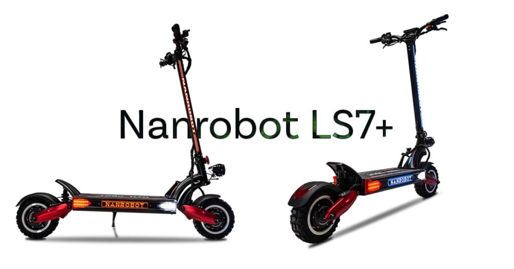 2 nanrobot ls7+ electric scooters