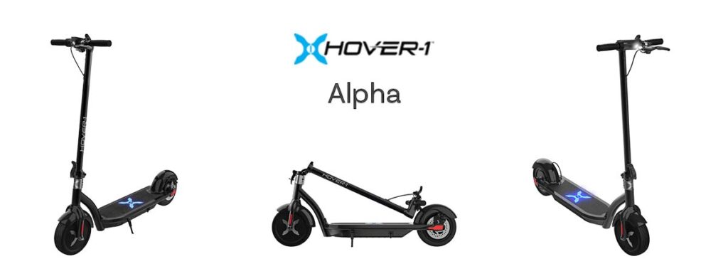 Image compilation of Hover-1 Alpha electric scooter