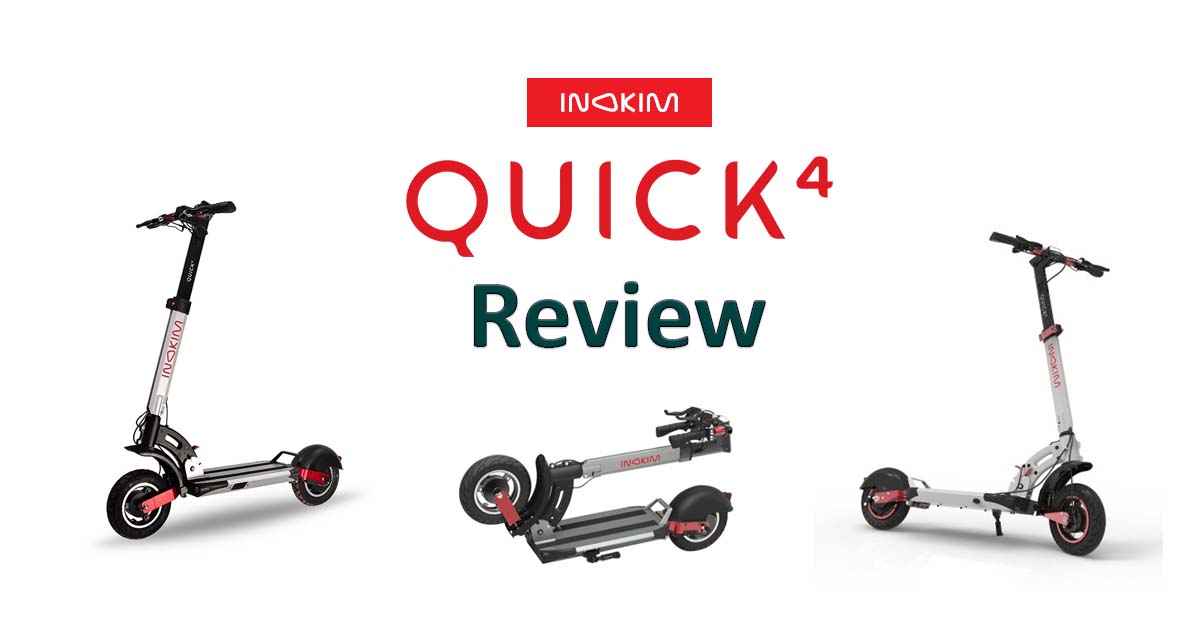 Descendencia Sillón cinta Inokim Quick 4 Review - A Compact Electric Scooter for Daily Commuters