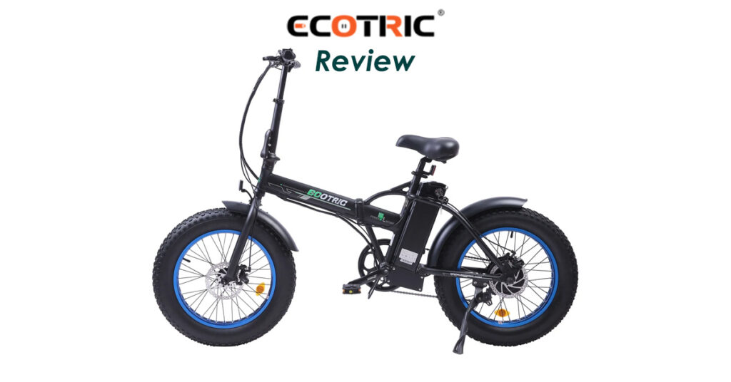 cover photo for Ecotric folding bike review