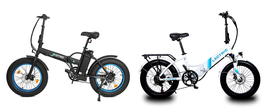 ecotric folding bike vs lectric xp 2.0