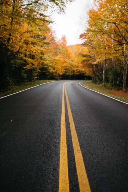 Empty road