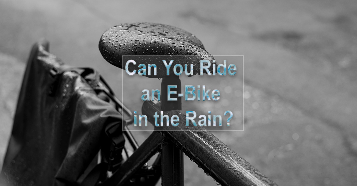 Can You Ride an Electric Bike in the Rain?