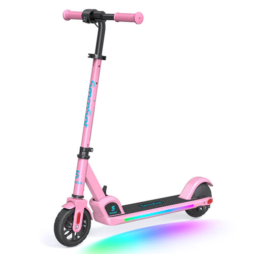 SMOOSAT E9 Pro Kids Electric Scooter-Pink