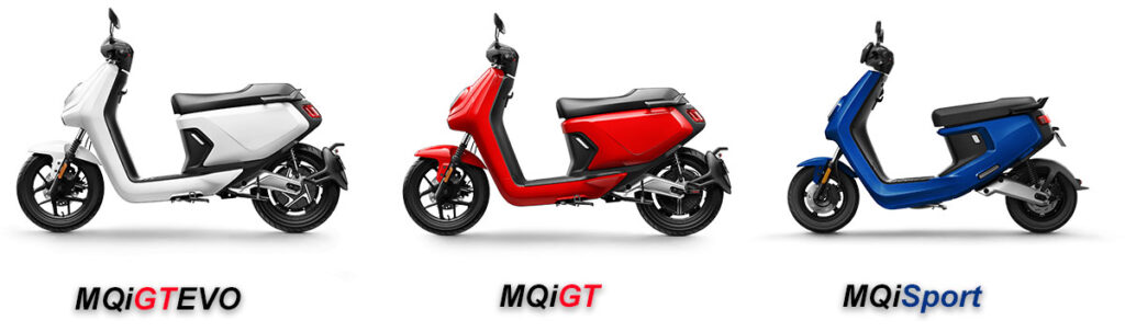 Niu MQi series electric mopeds