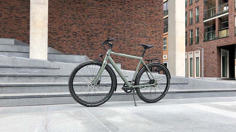 Ampler Axel ebike with integrated battery