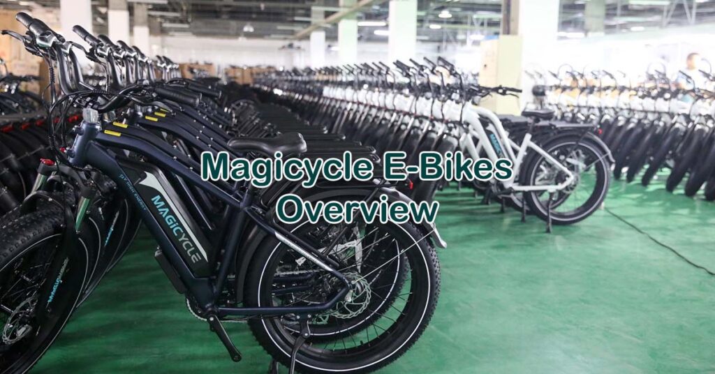 magicycle electric bikes in the factory