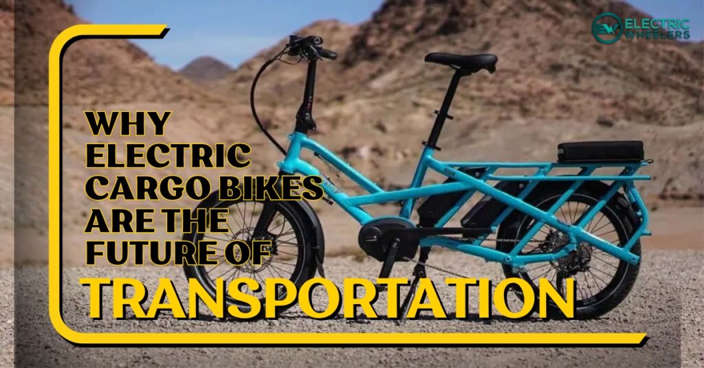 featured image with a text for electric cargo bikes and future