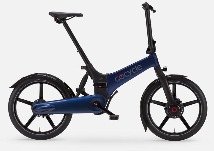 blue gocycle g4 e-bike