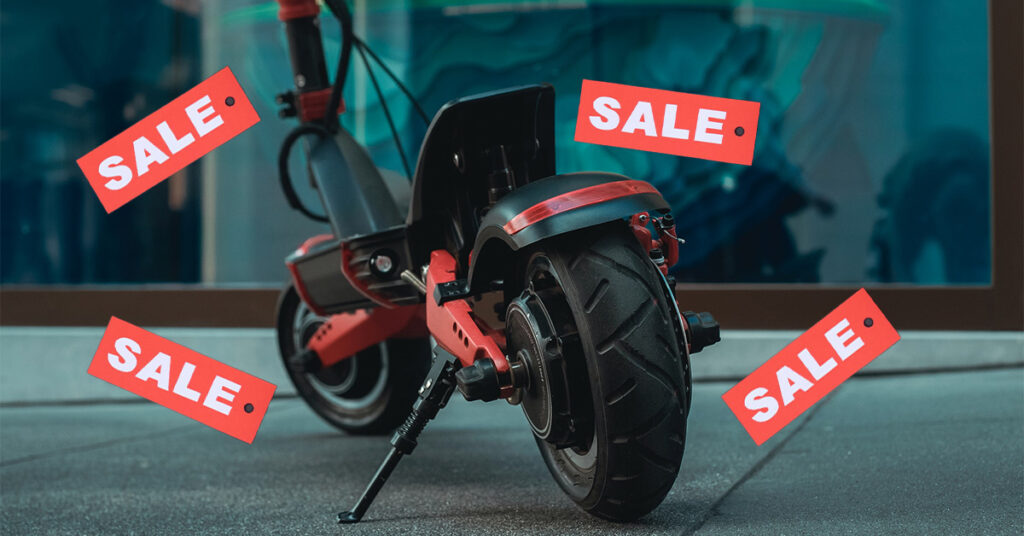 electric scooter on sale