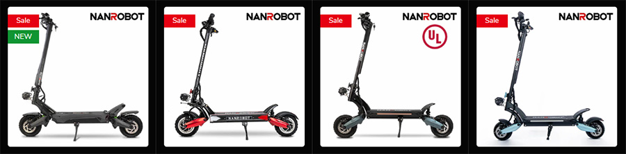 nanrobot electric scooters black friday deals