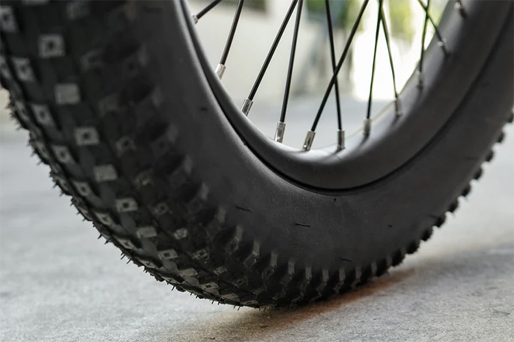 3-inch wide bike tire
