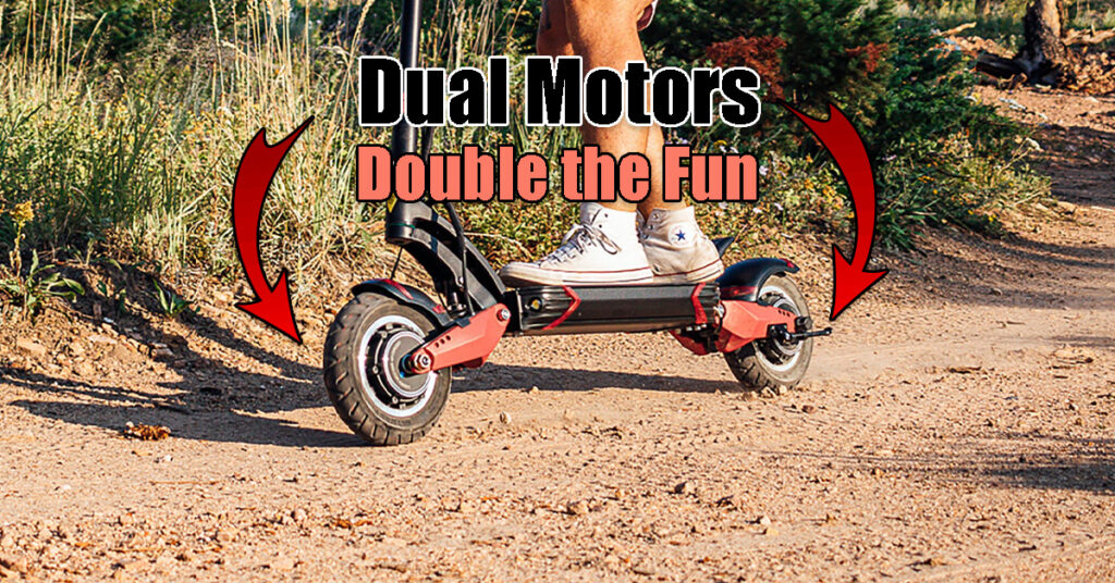 best dual motor electric scooters featured image