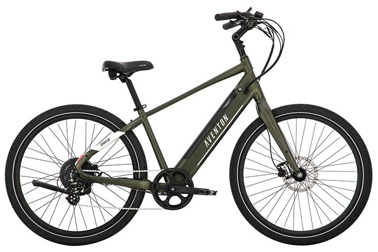 dark green aventon pace 500.3 ebike