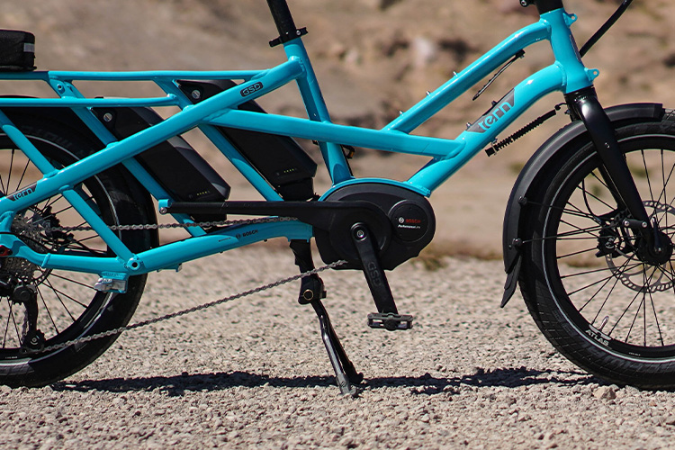 electric bike with a bosch mid-drive motor
