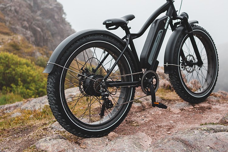 himiway electric bike with a rear hub motor