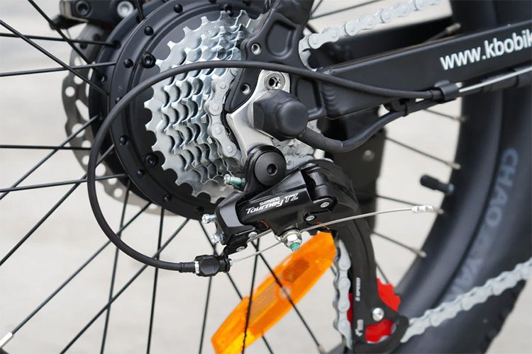 shimano tourney derailleur on kbo flip bike