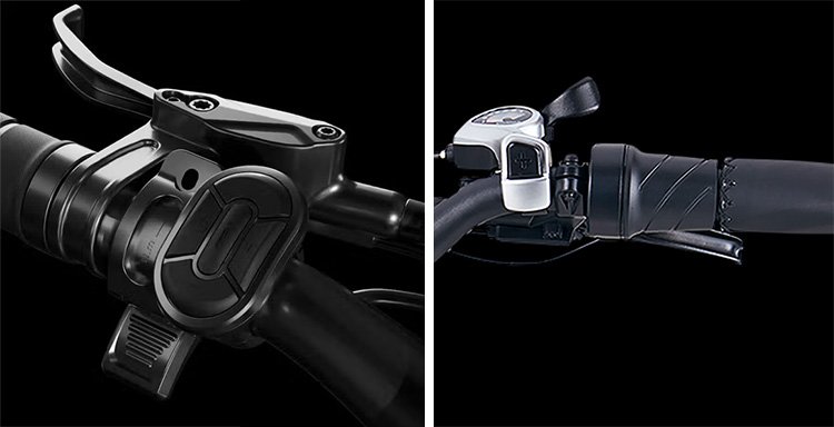 aventon thumb throttle vs rad power twist throttle