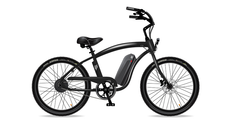 cruiser e-bike by electric bike company