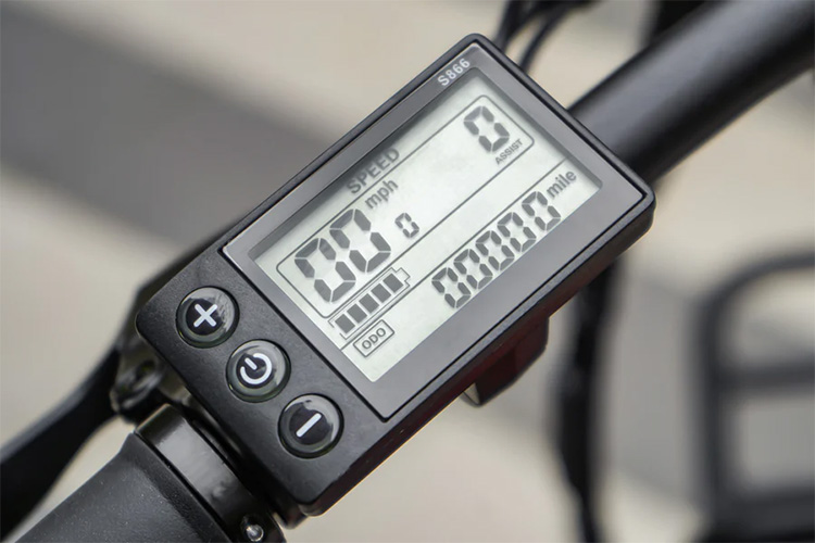 LCD display of KBO e-bike