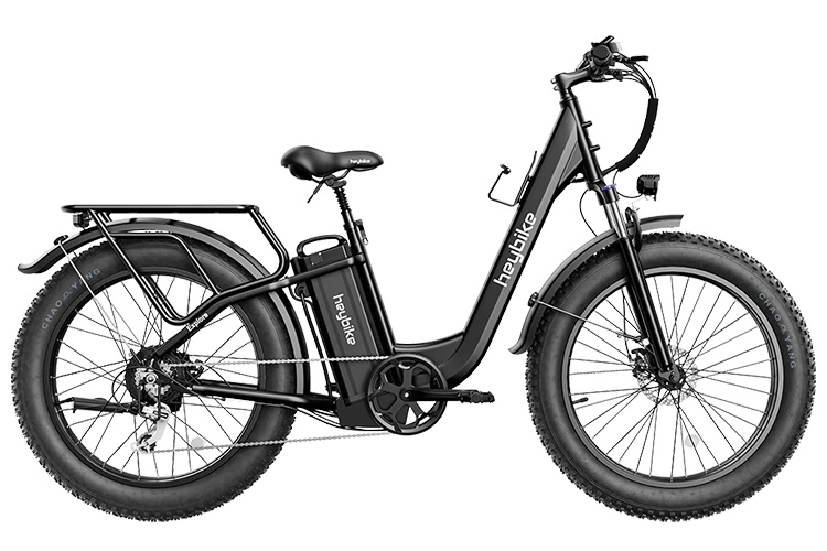 black heybike explore fat tire electric bike