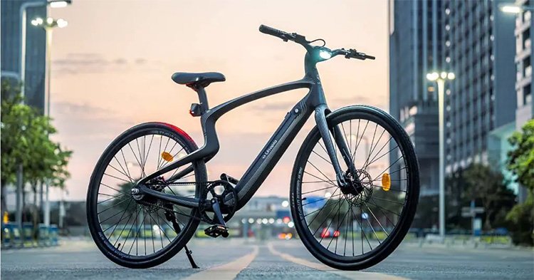 futuristic Urtopia electric bike