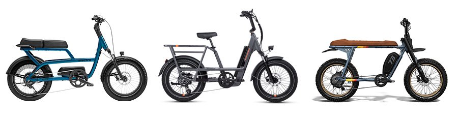 electra ponto go, radrunner 3 plus and super73 z-series