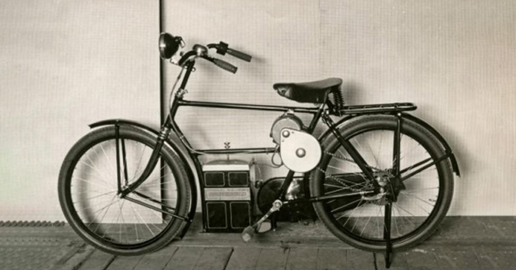 electric bike from 1930s