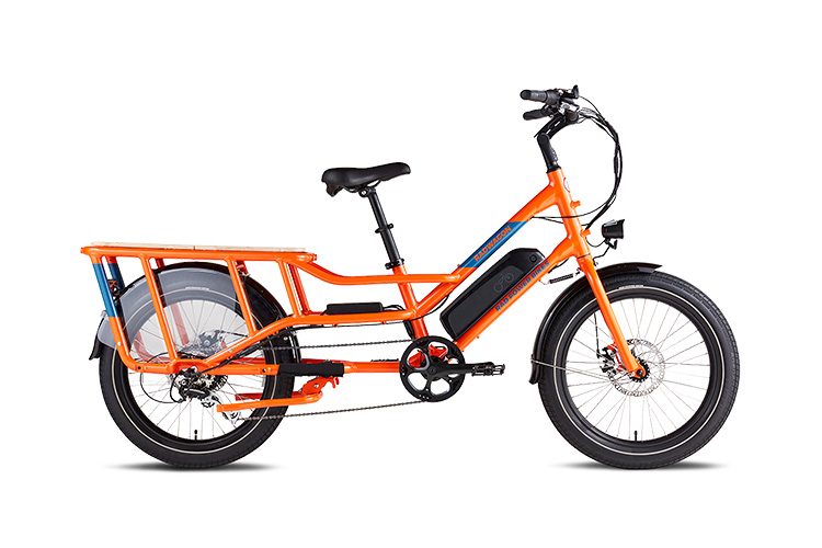 orange radwagon 4 cargo e-bike