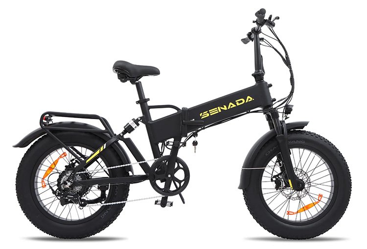 senada gladiator folding electric bike