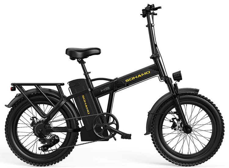 sohamo h3 folding electric bike