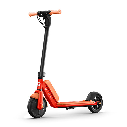 orange youth electric scooter made by NIU