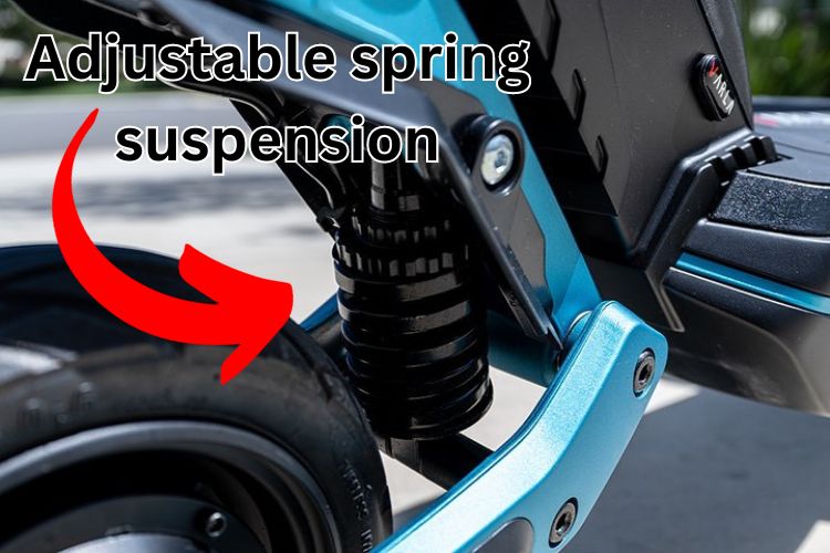 spring suspension of Varla Falcon