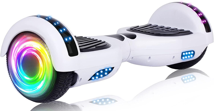 white sisigad hoverboard